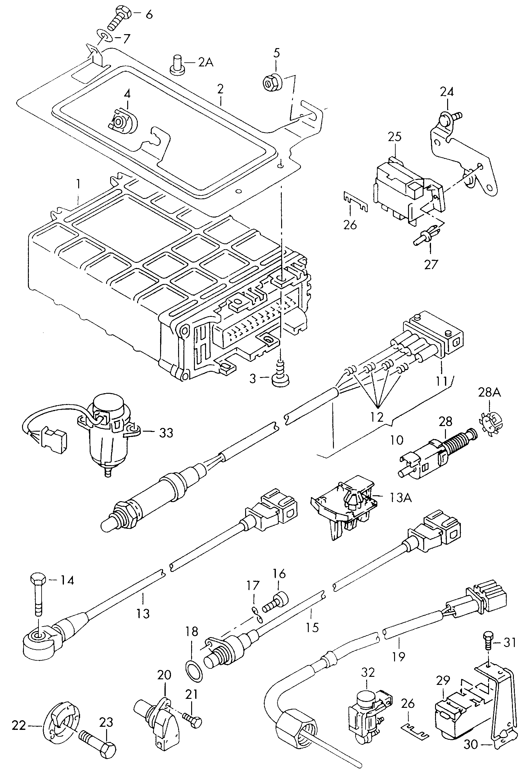 VW 030 906 265 AD - Лямбда-зонд, датчик кислорода autosila-amz.com