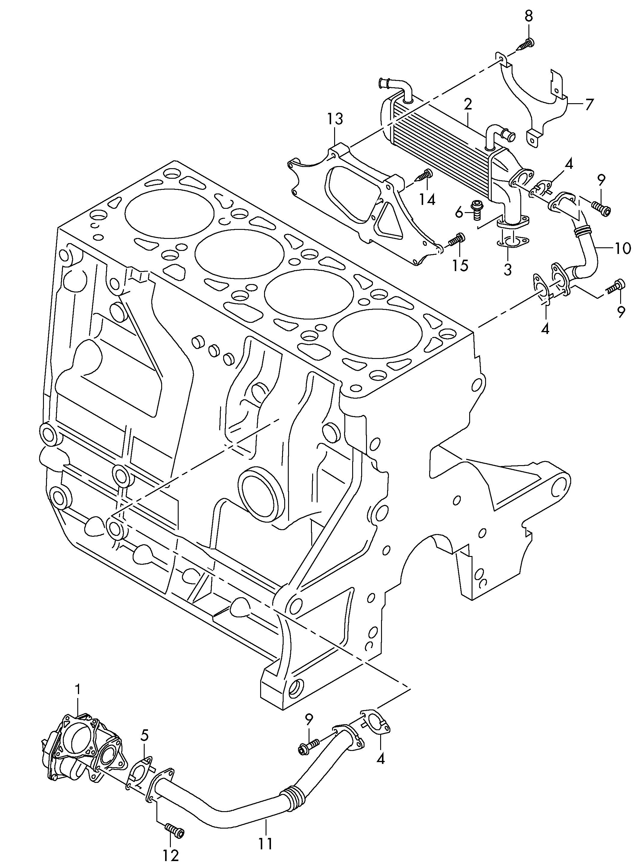 VW 03L 131 547 P - Прокладка autosila-amz.com