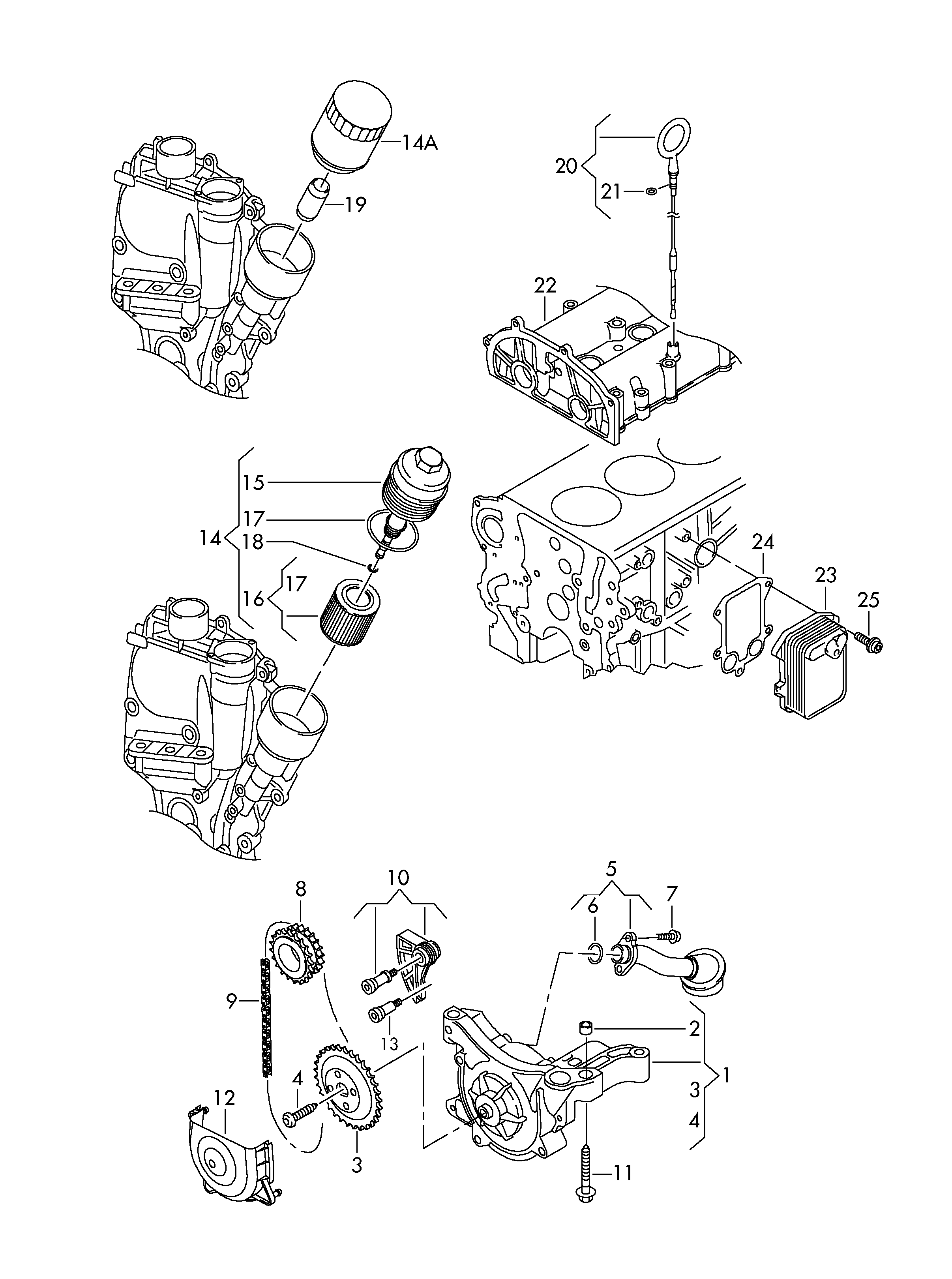 VW (SVW) 03C115562 - Масляный фильтр autosila-amz.com