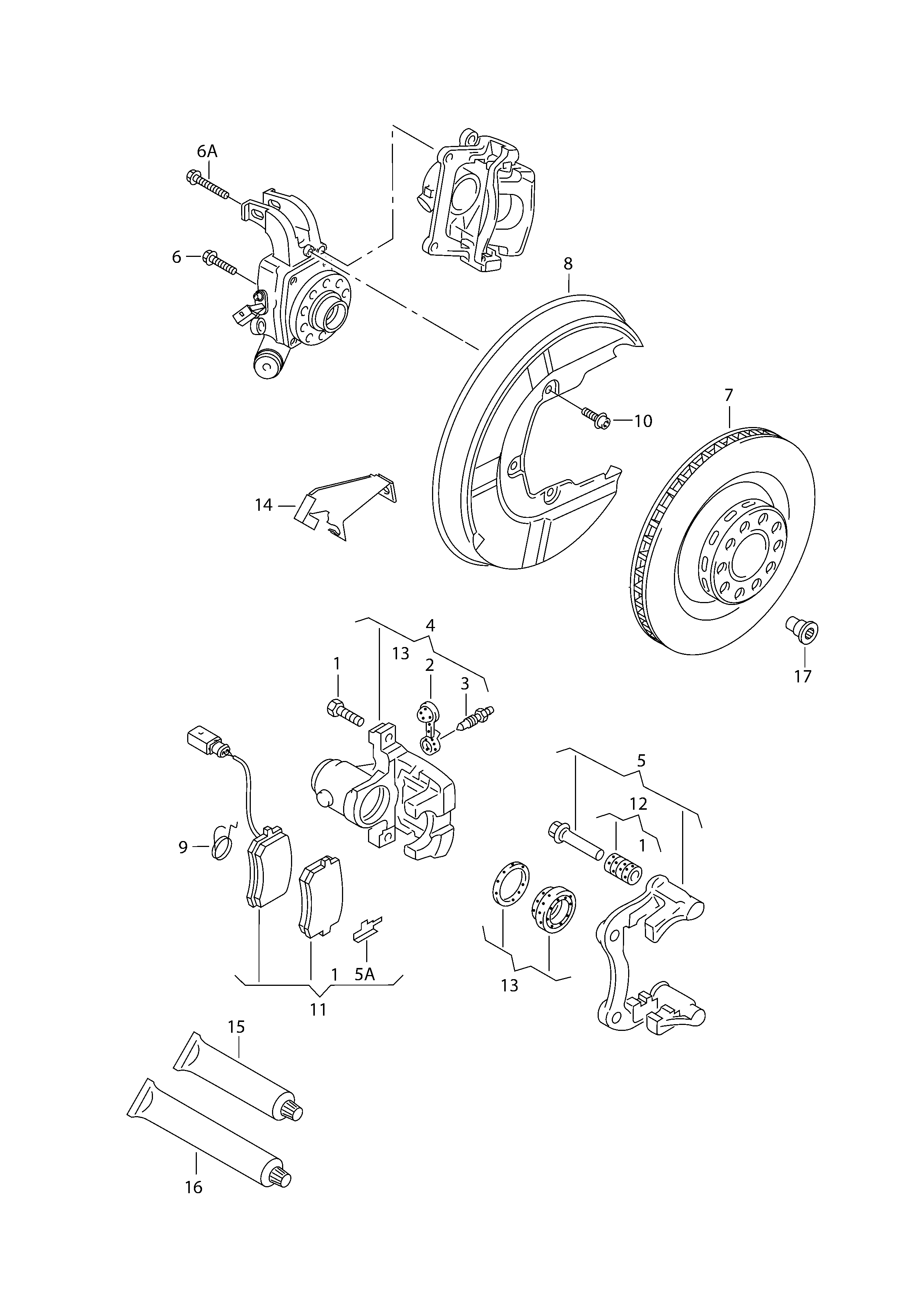 Seat 7H0698451A - Тормозные колодки, дисковые, комплект autosila-amz.com