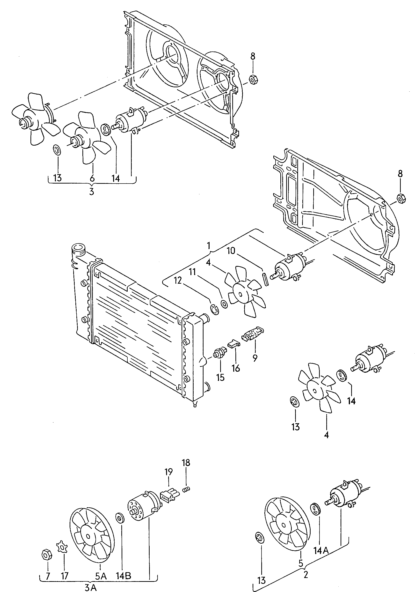 VAG 1H0 959 455 D - LUEFTER autosila-amz.com