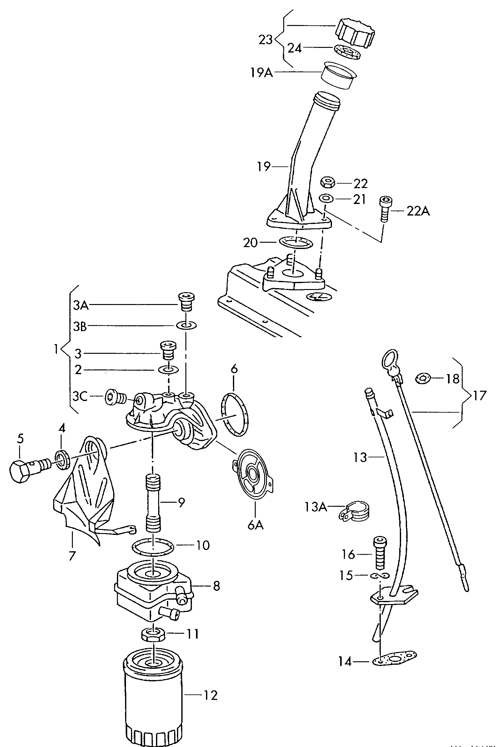 VW 074145771N - Трубка, маслопровод компрессора autosila-amz.com