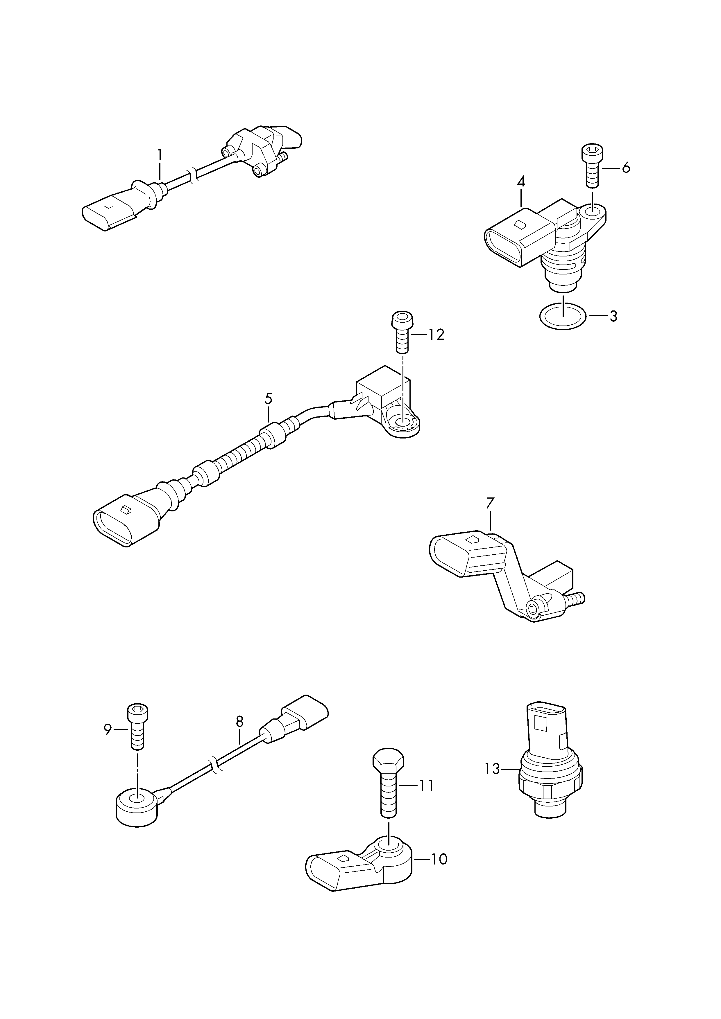 Seat 07K 905 377 C - Датчик детонации autosila-amz.com