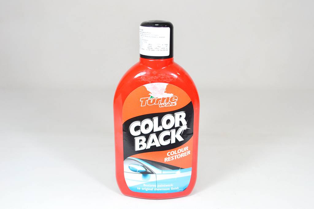 Антицарапин реставратор Color Back 500 мл Turtle Wax, FG6149 - купить ...