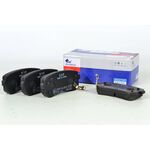 Колодка тормозная задняя дисковая 58302-3SA20 E9 (KM0703464E9) KAP