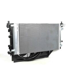 Блок охлаждения (радиатор+конденсор+вентилятор) VW Polo (09-)/(20-) (LRK 1853) LUZAR