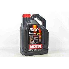 Масло ДВС Motul 5W40 X-cess gen2 8100 4 л, Емкость: 4 л.