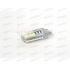 Лампа с/диод 12В T10-24 34мм W5W 24SMD габарит белая силикон (с резистором) AV