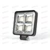 Фара с/диод 144W/SQ-WL квадратные 10,5см*10,5см (13445) AV