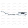 Глушитель VW Transporter T5 (03-) 1.9d осн. (алюм. сталь)  (EMM 0123) TRIALLI