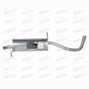 Глушитель Skoda Fabia (01-) / VW Polo IV (01-) 1.4i (алюмин) (EMM 1811) TRIALLI