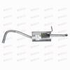 Глушитель Skoda Fabia (01-) / VW Polo IV (01-) 1.2i (алюмин) (EMM 1812) TRIALLI