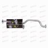 Глушитель Great Wall Hover H1 (05-) (алюмин) (EMM 2708) TRIALLI