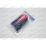 Ручка КПП ВАЗ 2101 кожа (красная) Azard