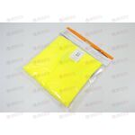 Жилет аварийный со светоотражающими полосами XL (65х65 см) (желтый) AIRLINE
