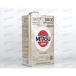 Масло ДВС MITASU 5W30 SM MOLY-TRIMER ILSAC GF-4 4 л