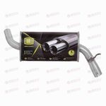 Глушитель для а/м VW Golf II (83-) 1.3i/1.6i доп. (резонатор) (алюм. сталь) (EAM 1802) TRIALLI