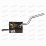 Глушитель VW Jetta (11-) 1.6i 16v CFNA осн. (алюм. сталь)  (EMM 1014) TRIALLI