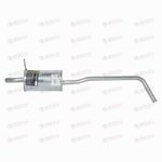 Глушитель Renault Logan ll (12-) 1.6i 8кл (алюмин) (EMM 1515) TRIALLI