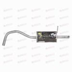 Глушитель для а/м VW Fox (03-) осн. (алюм. сталь) (EMM 1814) TRIALLI