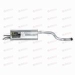 Глушитель Skoda Rapid (12-) 1.2 tsi/1.4 tsi/1.6i осн. (алюм. сталь) (EMM 1818) TRIALLI