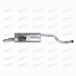 Глушитель Skoda Rapid (12-) 1.6mpi лифтбек осн. (алюм. сталь) (EMM 1821) TRIALLI