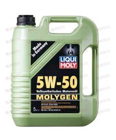 Масло ДВС LIQUI MOLY 5W50 Molygen 5л, Емкость: 5 л.