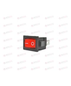 Кнопка универсальная Mini красная с подсветкой (3 конт) Nord Yada