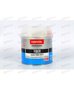 Шпатлевка со стекловолокном Fiber 600 г (синяя) Novol УЦЕНКА