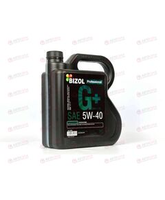 Масло ДВС BIZOL 5W40 SN C3 Green Oil+ 4 л (4 шт), Емкость: 4 л.
