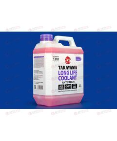 Антифриз TAKAYAMA - 50 Long Life Coolant Hybrid violet 4 л