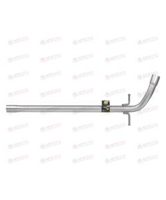 Труба перех. VW Polo Sedan (RUS) (10-) 1.6i CFNA (алюм. сталь)  (ECP 1801) TRIALLI