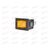 Кнопка универсальная Mini желтая с подсветкой (3 конт) Nord Yada