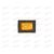 Кнопка универсальная Mini желтая с подсветкой (3 конт) Nord Yada, изображение 2