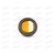 Кнопка универсальная круглая желтая с подсветкой (3 конт) Nord Yada, изображение 2