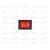 Кнопка универсальная Mini красная с подсветкой (3 конт) Nord Yada, изображение 2