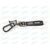 Брелок для ключей AUDI кожаный с карабином AV, изображение 2
