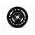 Диск колеса Нексия (5,5Jх14Н2 4х100) ЕТ49 d56.6 (черный) ТЗСК, изображение 2