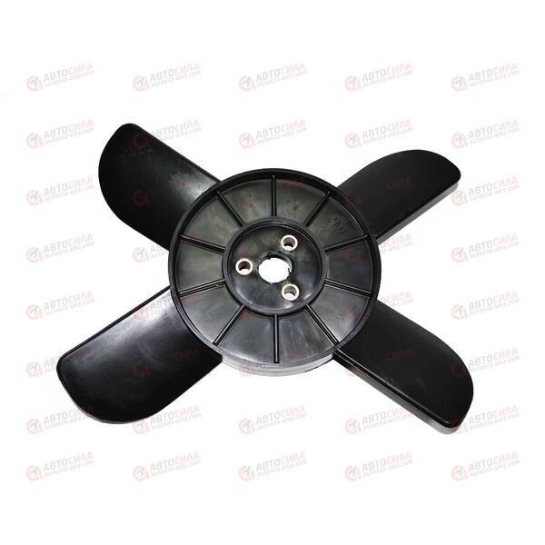 Крыльчатка вентилятора ВАЗ 2101 охлаждения ДВС (4 лоп) (черная) Запорожье