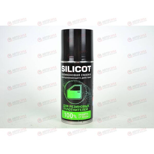 Смазка силиконовая 210 мл Silicot Spray для уплотнителей (аэрозоль) (12 шт) ВМПАВТО 