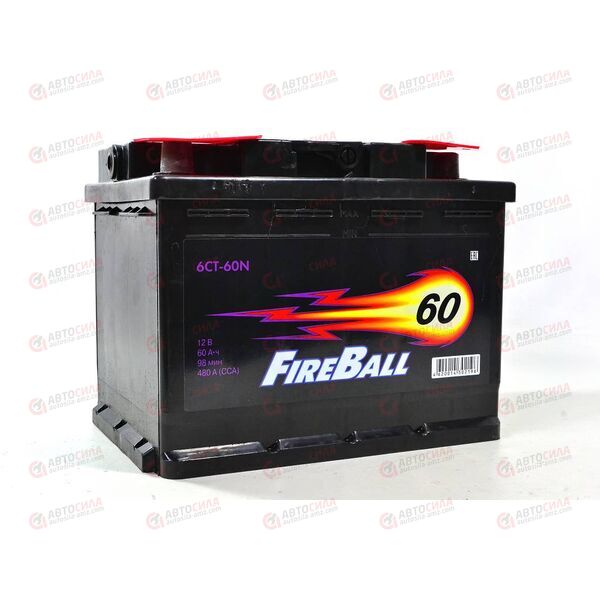 Аккумулятор 60VL FIRE BALL (L+) (1) (пт 510)(242х175х190) 2019 год
