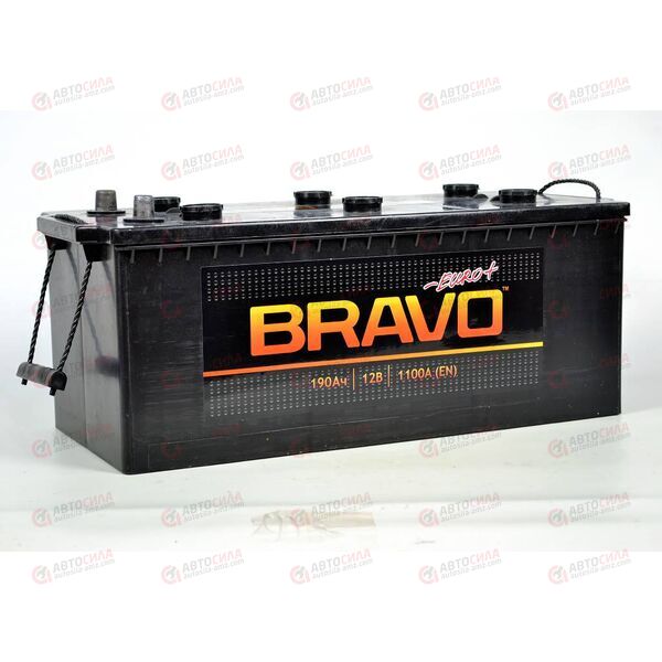 Аккумулятор 190VL BRAVO (L+) (3) EURO (пт 1100)(524х223х239) 2020 год