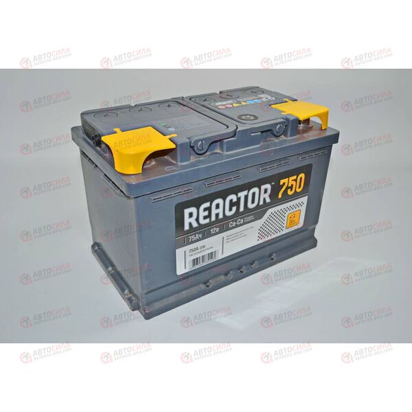 Аккумулятор 75VL REACTOR (R+) (0) (пт 820)(278х175х190) 2021 год