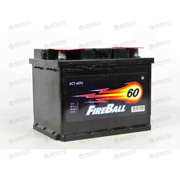 Аккумулятор 60VL FIRE BALL (L+) (1) (пт 510)(242х175х190) 2022 год