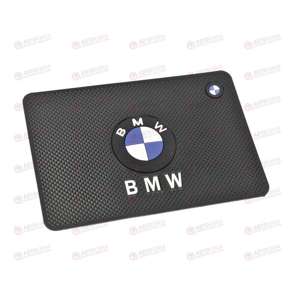 Коврик торпеды (20*13 см) BMW (черный) AV