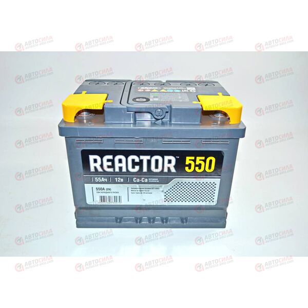 Аккумулятор 55VL REACTOR (L+) (1) (пт 550)(242х175х190) 2018 год, изображение 2