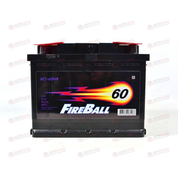 Аккумулятор 60VL FIRE BALL (R+) (0) (пт 480)(242х175х190) 2018 год, изображение 2