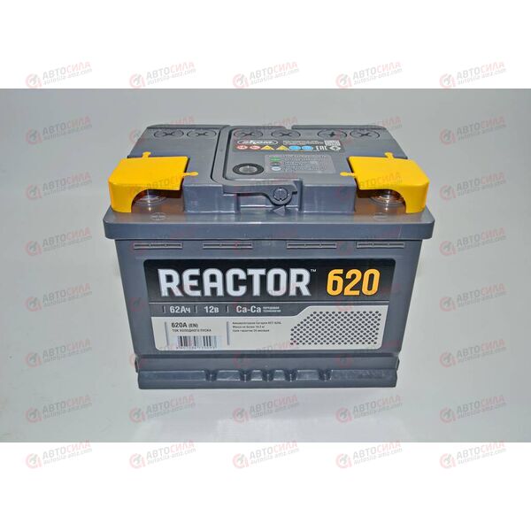 Аккумулятор 62VL REACTOR (L+) (1) (пт 620)(242х175х190) 2019 год, изображение 2