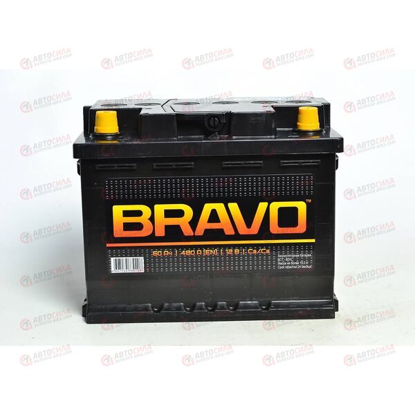 Аккумулятор 60VL BRAVO (L+) (1) (пт 480)(242х175х190) 2019 год, изображение 2