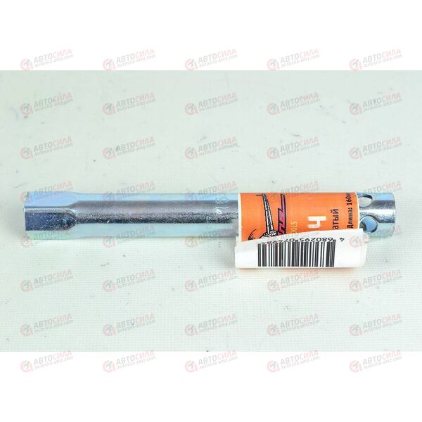 Ключ свечной 16х160 мм (трубчатый) с рез вставкой AIRLINE, изображение 3